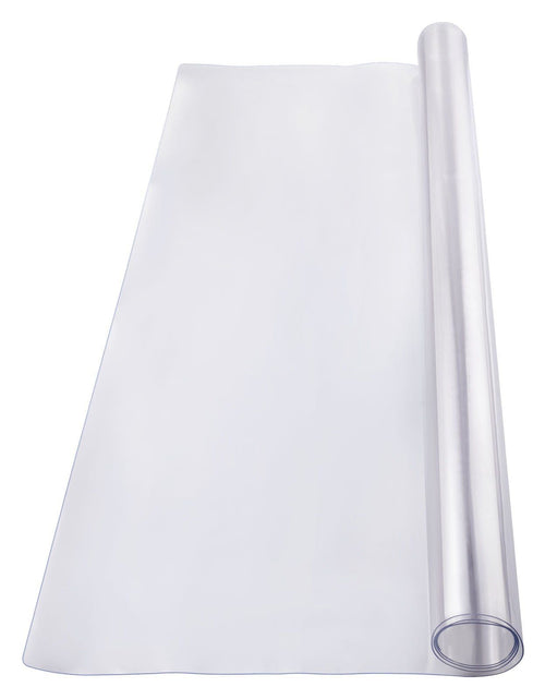 Load image into Gallery viewer, PVC Table Protector 48x48 Inch Clear Plastic Desk Protector 1.5mm Thick
