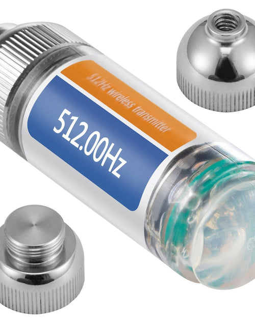 Load image into Gallery viewer, 512HZ Sonde 8/5" and 1/4-20" Connectors Rigid Drain Locator for Locating &amp; Detecting Small Sewer &amp; Pipelines, Silver
