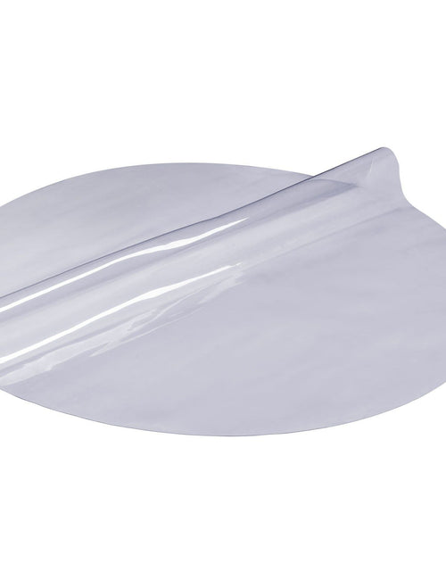 Load image into Gallery viewer, Clear Table Cover Protector, 48 inch/1230 mm Round Table Cover, 1.5 mm Thick PVC Plastic Tablecloth, Waterproof Desktop Protector for Writing Desk, Coffee Table, Dining Room Table
