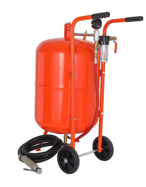 Load image into Gallery viewer, 20 Gallon Sand Blaster, 60-110 PSI High Pressure Sandblaster, Portable Abrasive Blasting Tank, Air Sand Blasting Kit with 4 Ceramic Nozzles and Oil-Water Separator for Paint, Stain, Rust Removal
