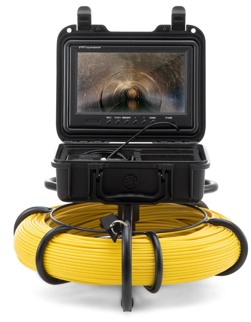 Load image into Gallery viewer, Sewer Camera Pipe Inspection Camera 9-inch 720p Screen Pipe Camera 393 ft
