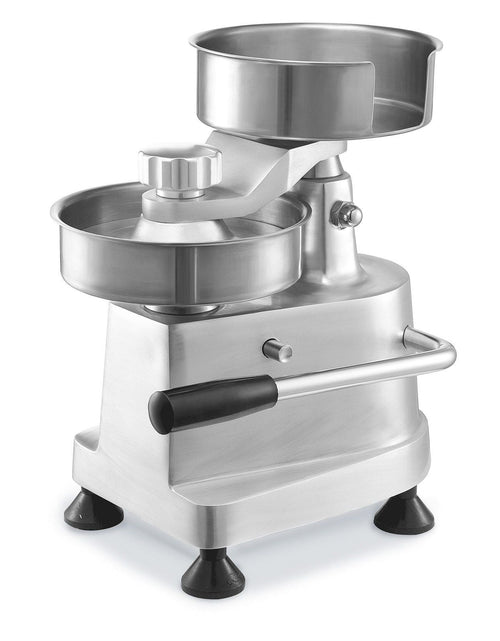 Load image into Gallery viewer, Commercial Burger Patty Maker, Hamburger Beef Patty Maker with 3 Convertible Mold(4/5/6-inch), Heavy Duty Stainless Steel Burger Press Machine, Meat Forming Processor with 1500 Pcs Patty Papers

