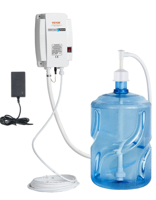 Load image into Gallery viewer, Bottled Water Dispenser Pump System , 110V 20ft US Plug High Flow Bottled Water Pump with Single Inlet , Water Dispenser Pump Compatible Use with Coffee/Tea Machines, Ice Makers
