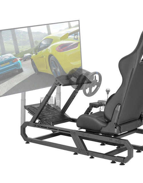 Load image into Gallery viewer, Heavy Duty Racing Wheel Stand for Logitech G923/G920/G29 Max330LBS Compact
