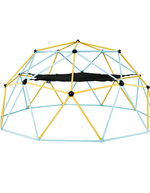 Load image into Gallery viewer, Climbing Dome, for Kids 3 to 10 Years Old,10FT Geometric Dome Climber with Hammock and Swing, Jungle Gym Supports 750LBS and Easy Assembly, with Climbing Grip, Outdoor Backyard Play Equipment
