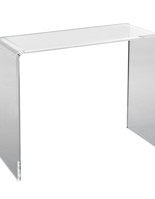 Load image into Gallery viewer, Acrylic Console Table, Clear Acrylic End Table, Transparent Acrylic Side Table 38.2x15x29.3 inch, for Foyer, Living Room, Dining Room
