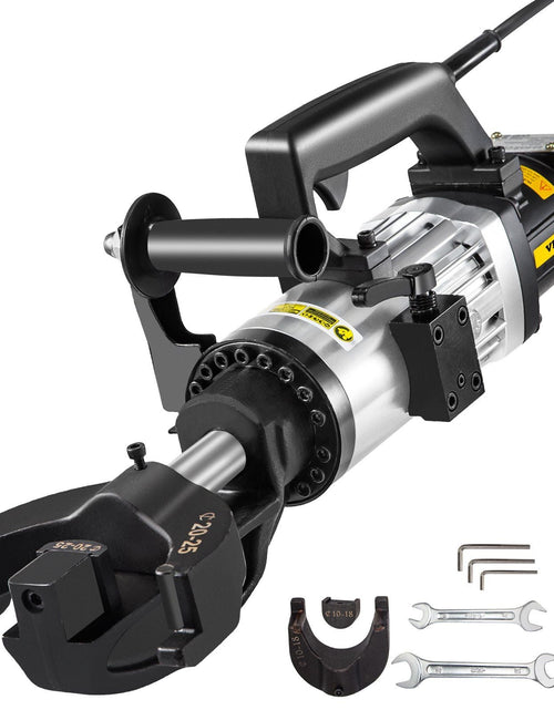 Load image into Gallery viewer, 1.5 KW Electric Rebar Bender, 1''(25 mm) Hydraulic Electric Hand Held Rebar Bender, within 5 s, 110 V
