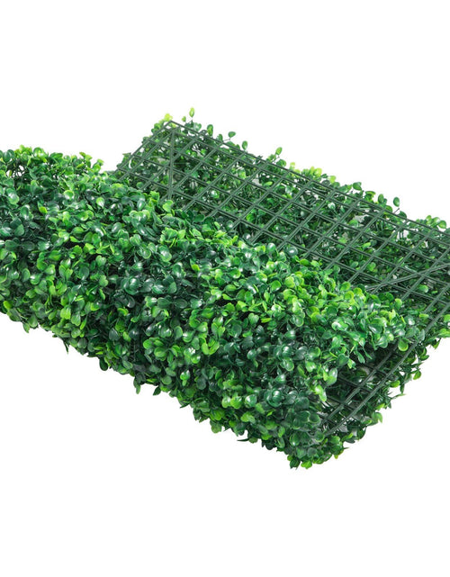 Load image into Gallery viewer, 12PCS 24"x16" Grass Wall Panels for 32 SQ Feet, Boxwood Hedge Wall Panels, Artificial Grass Backdrop Wall 1.6", Privacy Hedge Screen UV Protected for Outdoor Indoor Garden Fence Backyard
