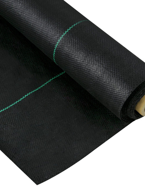 Load image into Gallery viewer, 3FTx50FT Premium Weed Barrier Fabric Heavy Duty 5OZ, Woven Weed Control Fabric, High Permeability Good for Flower Bed, Geotextile Fabric for Underlayment, Polyethylene Ground Cover
