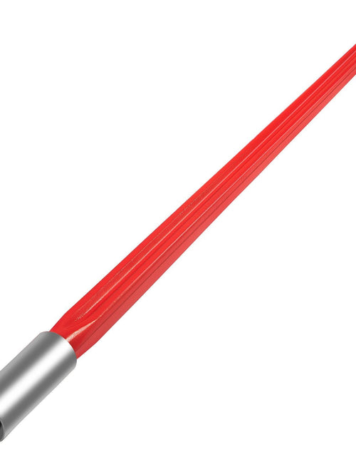Load image into Gallery viewer, Hay Spear 32" Bale Spear 1350 lbs Capacity, Bale Spike Quick Attach Square Hay Bale Spears 1.4" Wide, Red Coated Bale Forks, Bale Hay Spike with Hex Nut &amp; Sleeve for Buckets Tractors Loaders

