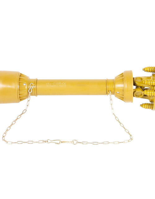 Load image into Gallery viewer, PTO Shaft, 1-3/8" PTO Drive Shaft, 6 Spline Both Ends PTO Driveline Shaft, Series 4 Tractor PTO Shaft, 31.5"-41" Brush Hog PTO Shaft, Yellow PTO Shaft w/Slip Clutch for Bush Hog/Finish Mower
