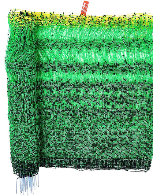 Load image into Gallery viewer, Electric Fence Netting, 35" H x 164' L, PE Net Fencing with Posts &amp; Double-Spiked Stakes, Utility Portable Mesh for Goats, Sheep, Lambs, Deer, Hogs, Dogs, Used in Backyards, Farms, and Ranches
