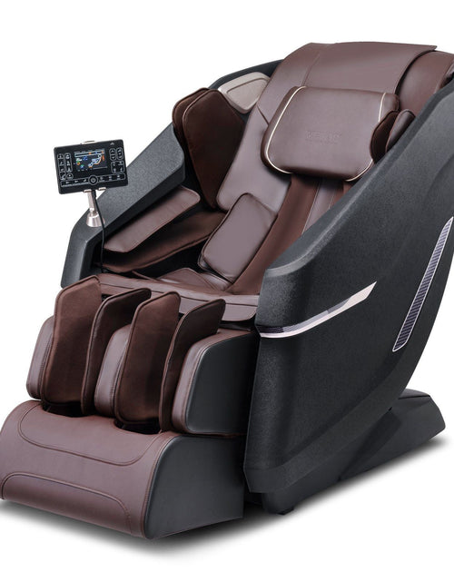 Load image into Gallery viewer, Massage Chair with Flexible SL-Track, Full Body Zero Gravity Recliner, 10-18 Auto Modes, 3D Shiatsu, Heating, Bluetooth Speaker, Airbag, Foot Roller, and Touch Screen
