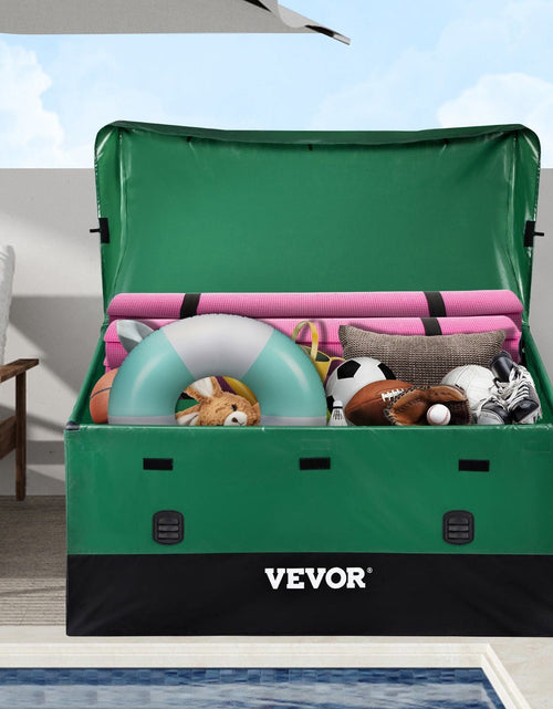 Load image into Gallery viewer, Outdoor Storage Box Patio Deck Box 150 Gallon Waterproof PE Tarpaulin
