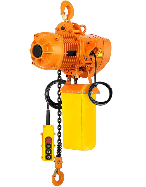 Load image into Gallery viewer, 2200LBS Double Electric Chain Hoist, Yellow
