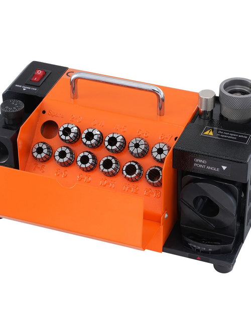 Load image into Gallery viewer, MR-13A Drill Bits Sharpener 3-13mm Bits Grinder Sharpener &amp; 11 Collets
