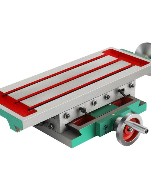 Load image into Gallery viewer, Milling Working Table 17.7 X 6.7 Inch, Compound Milling Machine Work Table 2 Axis 4 Ways Move, Multifunction Milling Working Table Heavy-duty Structure,for Milling and Drilling Machine
