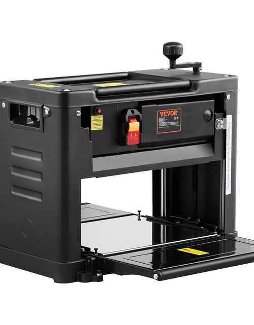 Load image into Gallery viewer, Thickness Planer, Single Speed, 13" Width Worktable Benchtop Planer, Double-Blade, 15-Amp 1800W Powerful Motor, 12" Extended Infeeding Table, Low Noise for both hard &amp; soft wood material removal
