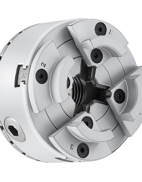 Load image into Gallery viewer, KP2-3/4 Lathe Chuck, 4-Jaw 2.75" Diameter, Metal Lathe Chuck Turning Machine Accessories, Self-centering Tool, for Lathe, Precision Machining, Grinding Machines, Milling Machines
