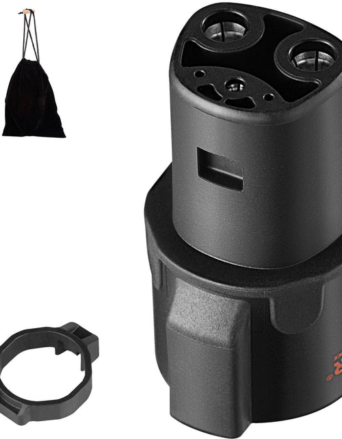 Load image into Gallery viewer, J1772 to Tesla Charger Adapter, 80 Amp 240V AC, SAE J1772 EV Charging Adapter to Tesla Plug, IP65 Tested to UL Standards Material, Compatible with Tesla Model 3, Y, S, X
