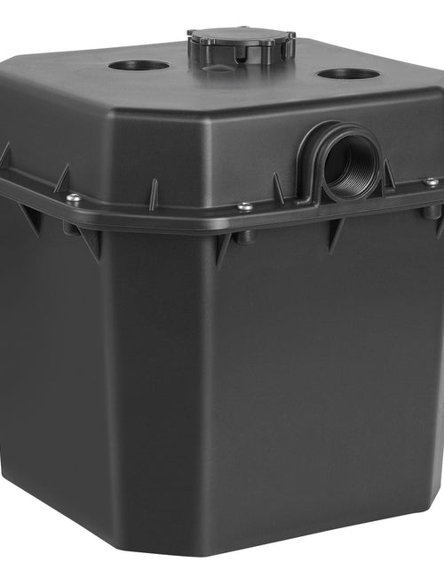 Load image into Gallery viewer, Utility Sink Pump, 1/2 HP, 120-Volt, 3500 GPH Flow, 28 ft Head, Under-Sink Sump Pump System with 6 Gallon Basin, Automatic Utility/Laundry Sink Pump, Drain Pump with 1-1/2" NPT Outlet, Black
