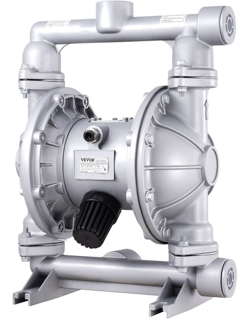 Load image into Gallery viewer, Air Operated Double Diaphragm Pump, 44GPM, Max 115PSI Air Waste Oil Pneumatic Transfer Pump with 2 Extra Diaphragms, 1-1/2 inch Inlet &amp; Outlet Aluminum Alloy Diaphragm Pump for Diesel Grease Oil
