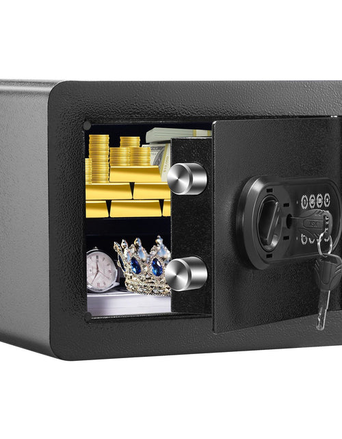Load image into Gallery viewer, Safe 0.5 Cubic Feet Home Safe Steel for Cash Gold 13.8 x 9.8 x 9.8 inch
