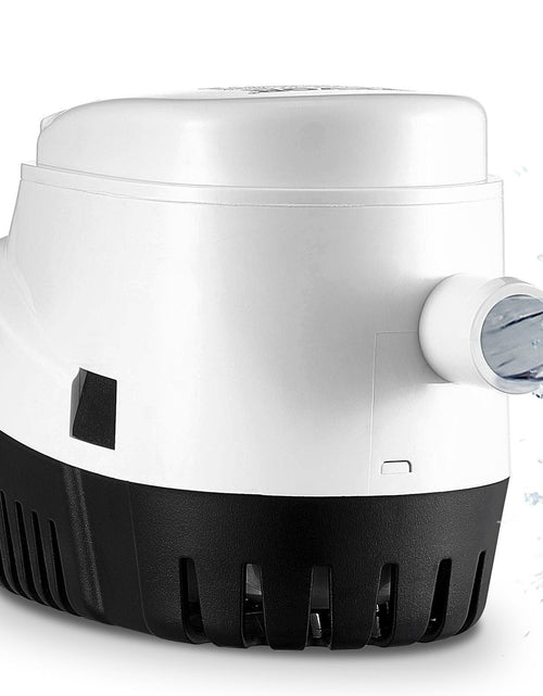 Load image into Gallery viewer, Bilge Pump, 750GPH 12V Automatic Submersible Boat Bilge Water Pump with Float Switch, 0.7" Outlet Diameter, Small Boat Bilge Pump, Marine Electric Bilge Pump for Boats, Ponds, Pools, Basements
