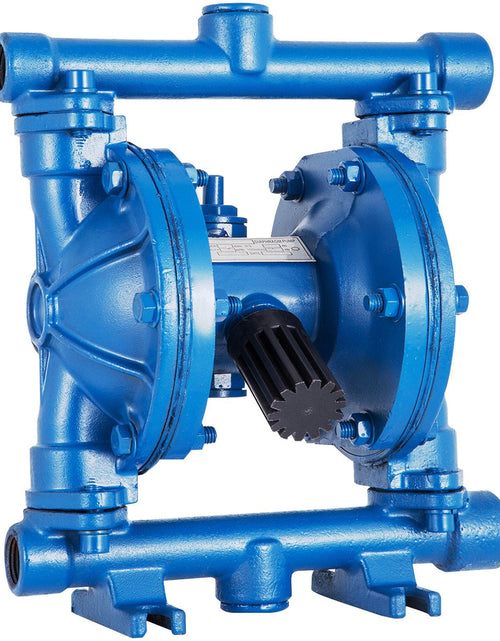 Load image into Gallery viewer, Air-Operated Double Diaphragm Pump, 1/2 in Inlet &amp; Outlet, Cast Iron Body, 3 GPM &amp; Max 90 PSI, Nitrile Diaphragm Pneumatic Transfer Pump for Petroleum, Diesel, Oil &amp; Low Viscosity Fluids
