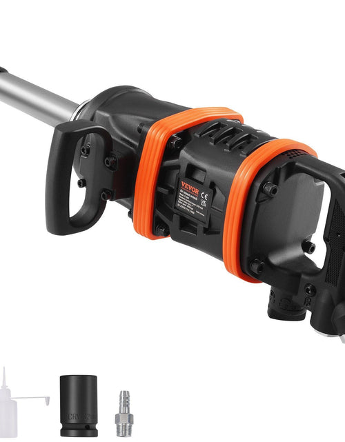 Load image into Gallery viewer, 1 Inch Air Impact Wrench, Up to 5175 ft-lbs Beast Reverse Torque Output Pneumatic Impact Gun w/ 8 Inch Extended Anvil for Repairs and Maintenance of Heavy Duty Machinery / Semi-Truck / Bus
