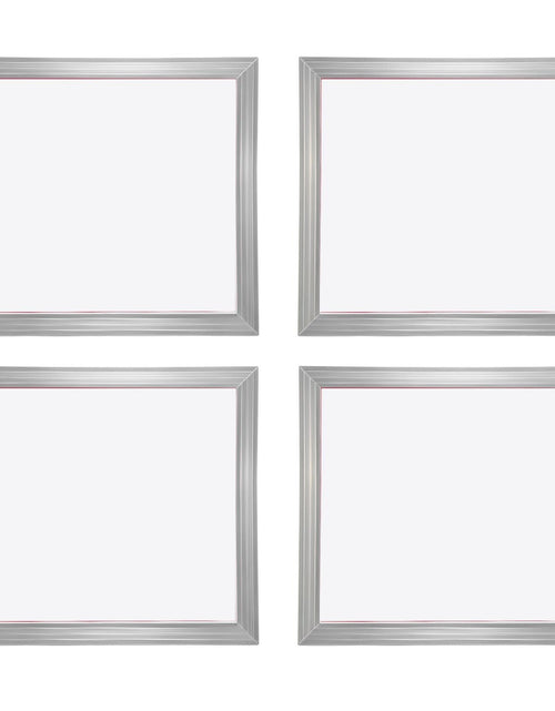 Load image into Gallery viewer, Screen Printing Kit, 4 Pieces Aluminum Silk Screen Printing Frames, 20x20inch Silk Screen Printing Frame with 110 Count Mesh, High Tension Nylon Mesh and Sealing Tape for T-shirts DIY Printing
