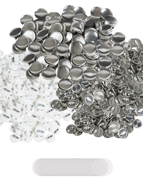 Load image into Gallery viewer, 1" 25mm Button Badge Parts Supplies for Button Maker Machine 500 Sets.Badge machine not included
