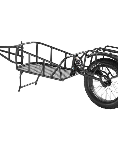 Load image into Gallery viewer, Bike Cargo Trailer, 70 lbs Load Capacity, Heavy-Duty Bicycle Wagon Cart, Compact Storage &amp; Quick Release Structure with Universal Hitch, 20" Wheels, Fits Most Bike Wheels, Carbon Steel Frame
