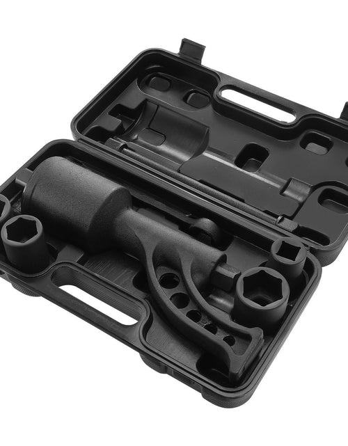 Load image into Gallery viewer, Torque Multiplier, 1 Inch Drive Lug Nut Wrench/Multiplier Heavy Duty Torque Multiplier Wrench Set, 1:64 6,800N.m Lug Nut Remover, Includes 4 Sockets (21-41mm) and Storage Case
