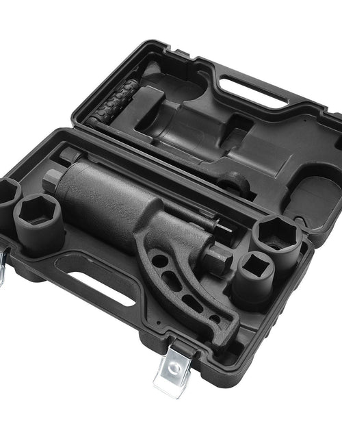 Load image into Gallery viewer, Torque Multiplier, Heavy Duty Torque Multiplier Wrench Set, 1 Inch Drive Lug Nut Wrench Torque Multiplier, 1:58 4800N.m Lug Nut Remover, with 4 Sockets and Storage Case for Truck Trailer RV
