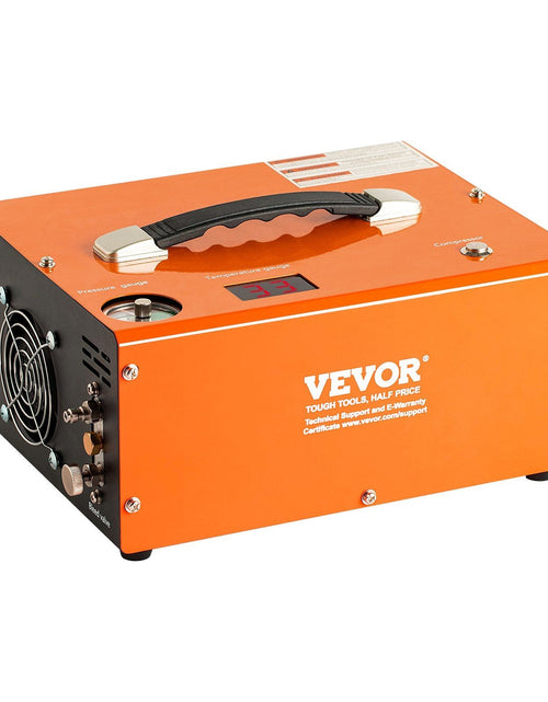 Load image into Gallery viewer, PCP Air Compressor, 4500PSI Portable PCP Compressor with Built-in Converter, Auto-Stop, DC12V/AC120V &amp; Oil &amp; Water-Free Compressor Pump
