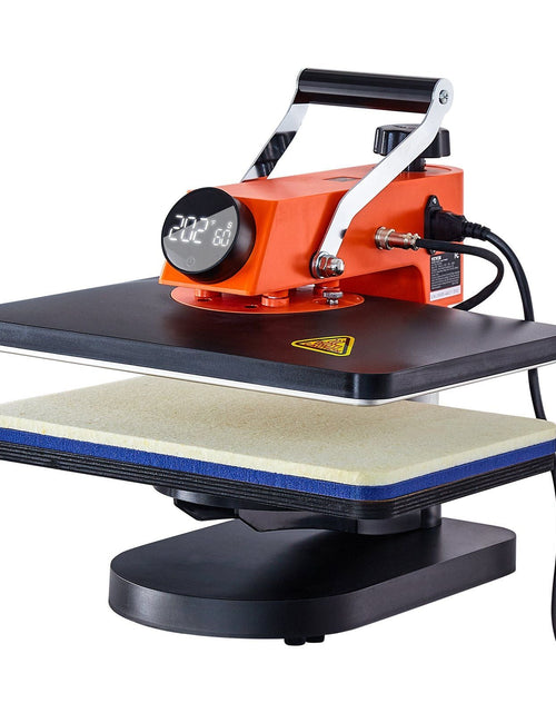 Load image into Gallery viewer, 5-in-1 Heat Press Machine, 12" x 15" Fast Heating, 360 Swing Away Digital Sublimation Transfer, T-Shirt Vinyl Transfer Printer for Banners Canvas Bag Shirts Pillow Cups Caps Plates
