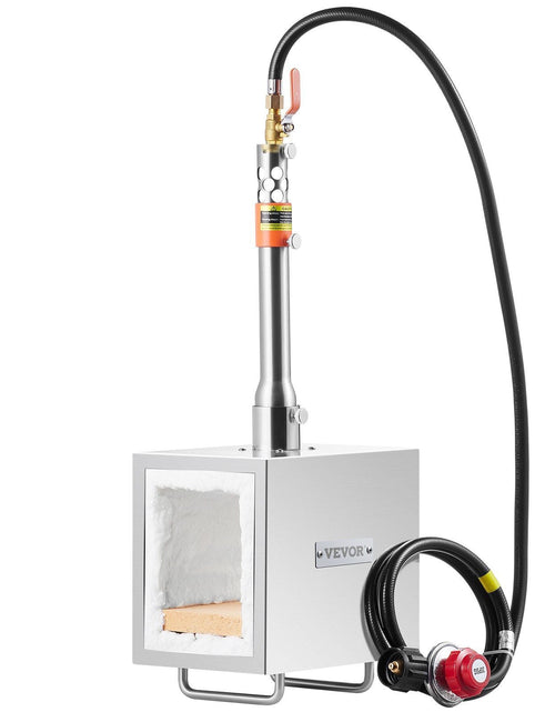 Load image into Gallery viewer, Portable Propane Forge 1 Burner Farrier Forge 2600°F Knife Metal Square
