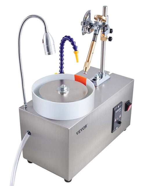 Load image into Gallery viewer, Gem Faceting Machine 180W Jade Grinding Polishing 2980RPM Rock Polisher
