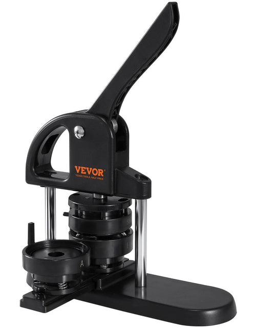 Load image into Gallery viewer, Button Maker, 1/1.25/2.28 inch(25/32/58mm) 3-IN-1 Pin Maker, with 300pcs Button Parts, Button Maker Machine with Panda Magic Book, Ergonomic Arc Handle Punch Press Kit, For Children DIY Gifts
