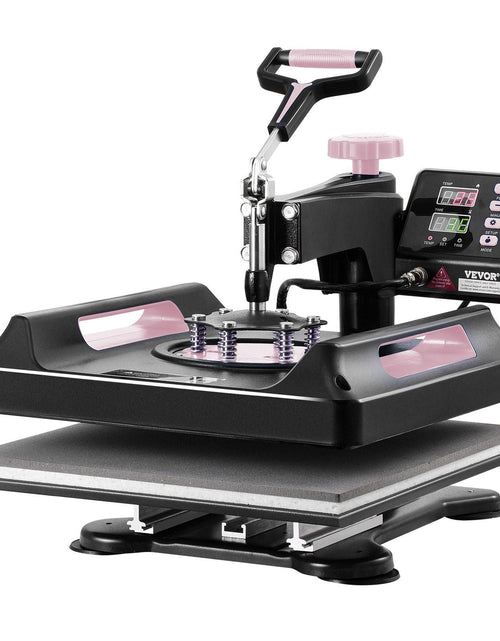 Load image into Gallery viewer, 8 in 1 Heat Press Machine 15x15 in 30oz Tumbler Press T-Shirts Black
