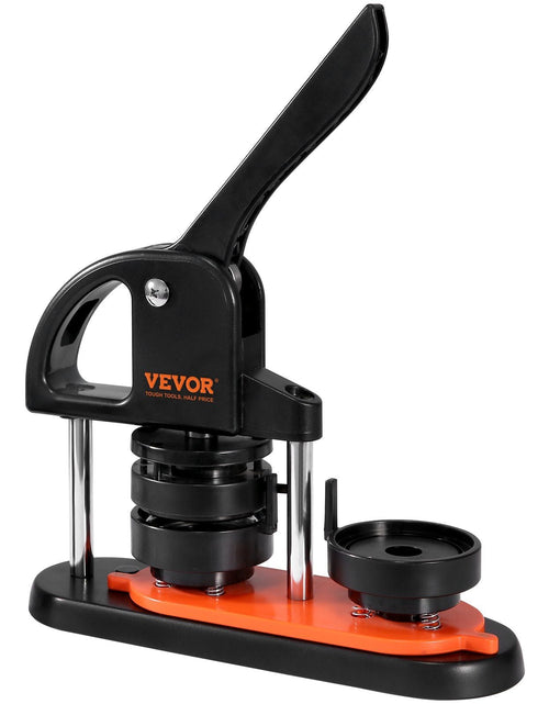 Load image into Gallery viewer, Button Maker Machine, 2.28 inch/58mm Pin Maker with 100pcs Button Parts, Ergonomic Arc Handle Punch Press Kit, Button Maker with Panda Magic Book, For Children DIY Gifts and Christmas

