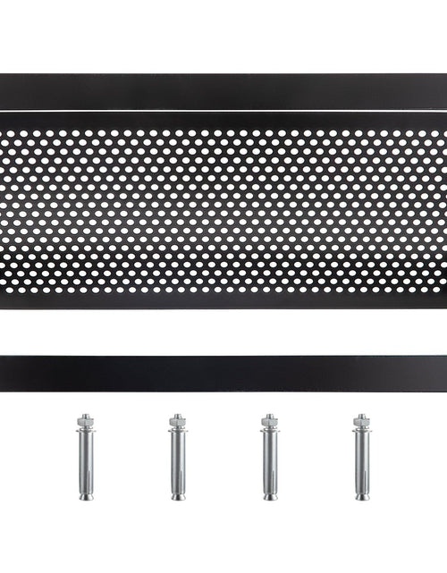 Load image into Gallery viewer, Flood Vent, 8" Height x 16" Width x 2" Depth Foundation Flood Vent, to Reduce Foundation Damage and Flood Risk, Black, Wall Mounted, for Crawl Spaces,Garages &amp; Full Height Enclosures
