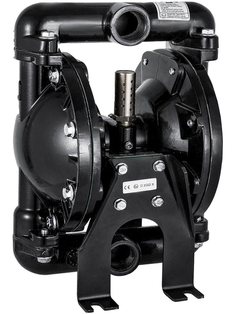 Load image into Gallery viewer, Air-Operated Double Diaphragm Pump 1 inch Inlet Outlet Aluminum 35 GPM Max 120PSI for Industrial Use, QBY4-25LF46-1inch-35
