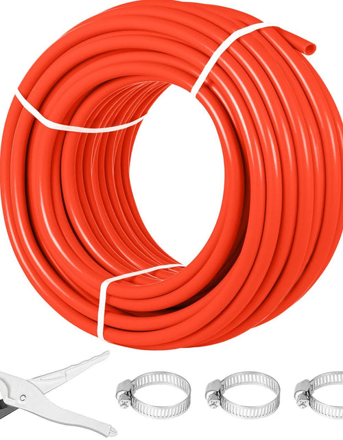Load image into Gallery viewer, Oxygen Barrier 1/2 Inch 300 Feet Tube Coil EVOH PEX-B Pipe, for Residential Commercial Radiant Floor Heating, Red
