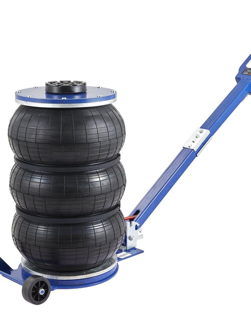 Load image into Gallery viewer, Air Jack, 5 Ton/11000 lbs Triple Bag Air Jack, Airbag Jack with Six Steel Pipes, Lift up to 18.5 inch/470 mm, 3-5 s Fast Lifting Pneumatic Jack, with Adjustable Handle for Car, Garage, Repair

