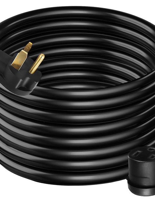 Load image into Gallery viewer, Welding Extension Cord 50ft MIG TIG Plasma Welding Cord 30A Extension Cord for Portable Welders
