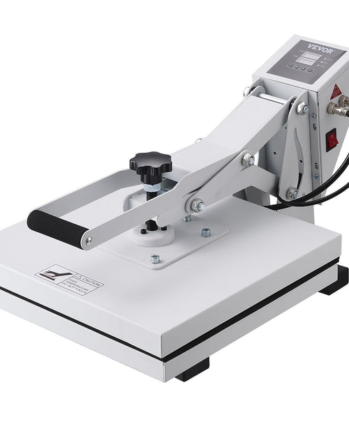 Load image into Gallery viewer, Heat Press, Heat Press Machine for T-Shirt, Fast Heating, Power Digital Industrial Sublimation Printer for Heat Transfer Vinyl, High Pressure Heat Press 15x15, Easy to Use, White
