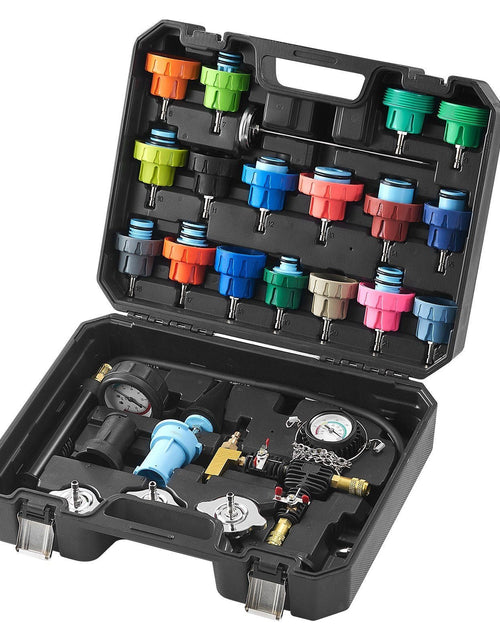 Load image into Gallery viewer, 28 Pcs Radiator Pressure Tester Coolant Vacuum Purge Refill With Adapters
