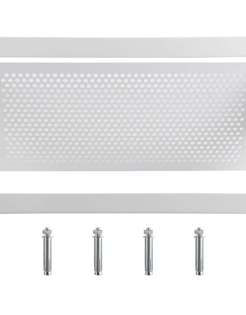 Load image into Gallery viewer, Flood Vent, 8" Height x 16" Width x 2" Depth Foundation Flood Vent,to Reduce Foundation Damage and Flood Risk, White, Wall Mounted, for Crawl Spaces, Garages &amp; Full Height Enclosures
